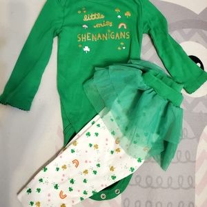 9 month St. Patrick's Day outfit